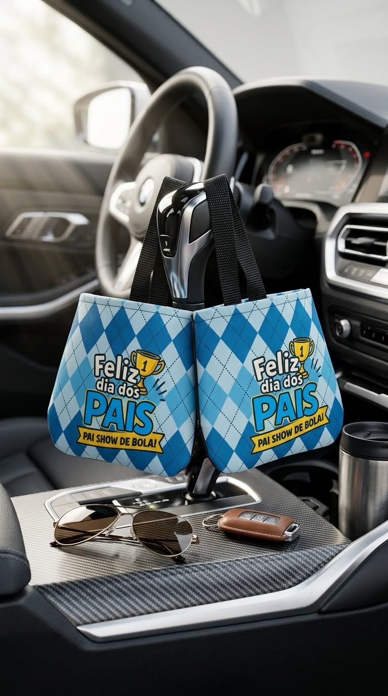 Mockup gerado por IA: bolsa personalizada em novo cenário